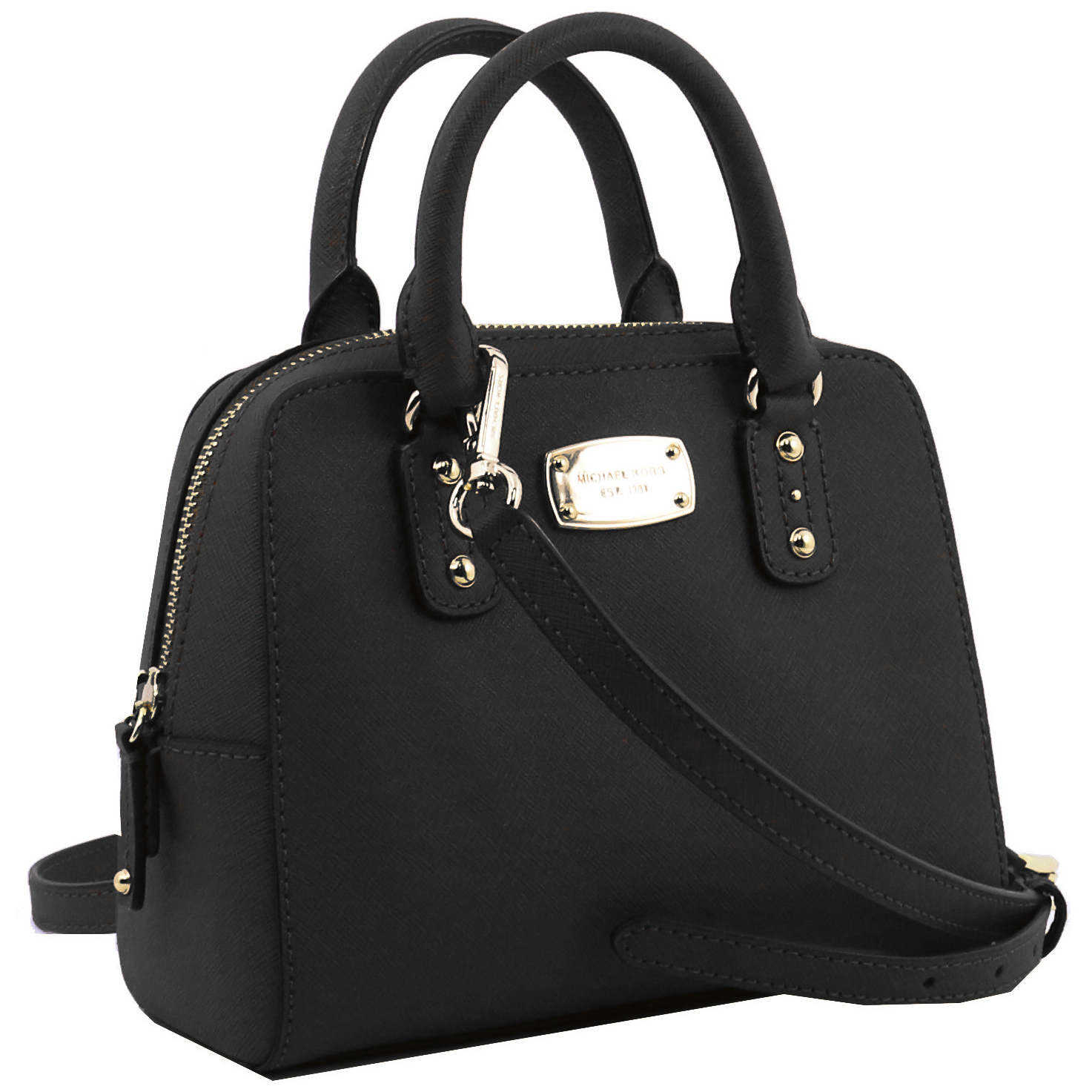 michael kors saffiano satchel